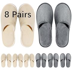8 Pairs*velvet Slippers