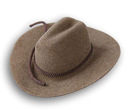Miniature Felt Cowboy Hats for Crafts 