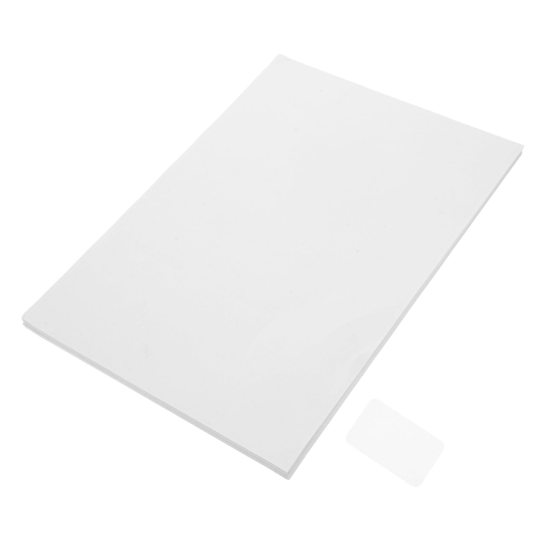Etichette Adesive Bianche A4 in Carta Forte Adesione 21 Etichette per Foglio 100 Fogli per Identificazione Rapida e Comoda per Ufficio e Logistica