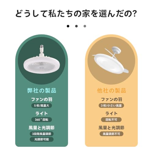DR.TREE シーリングファンライト FX36P-120300C の商品画像 3
