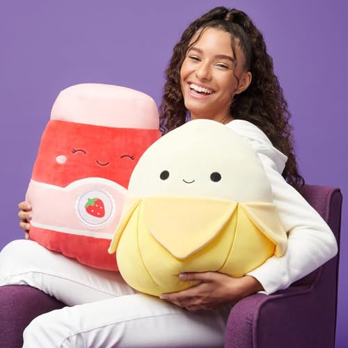 Image of Squishmallows 14-Inch Junie Yellow Banana - Large Ultrasoft Official Kelly Toy Plush