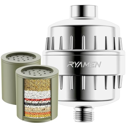 Ryamen Heavy Duty Shower Filter, Shower Water Filter, 99% REMOVAL