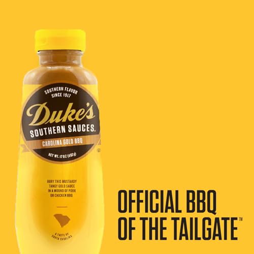 Image of Duke's Alabama Style White Southern Dipping Sauce - Tangy Vinegar & Horseradish, 14 Ounce (Pack of 1)