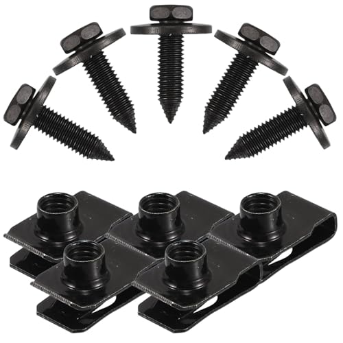 Clips de metal en U M8 YARNOW para fijación de carrocería en reparaciones del coche