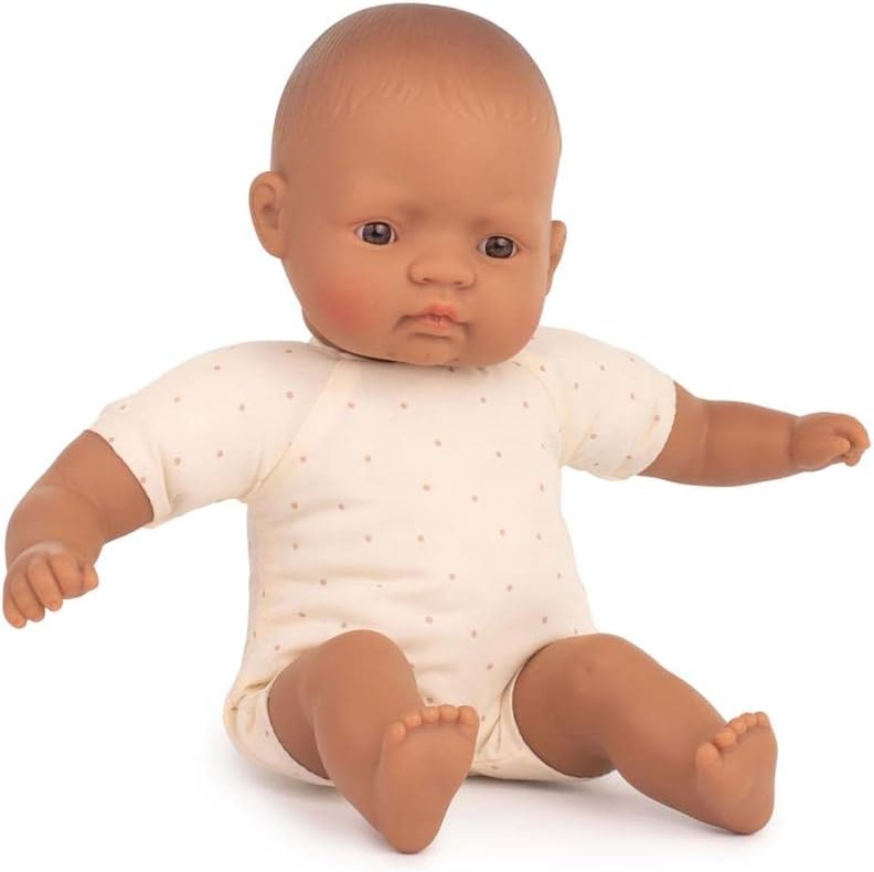 Hispanic Soft Body Doll 32 cm, in retail box underwear, Natural (31368)