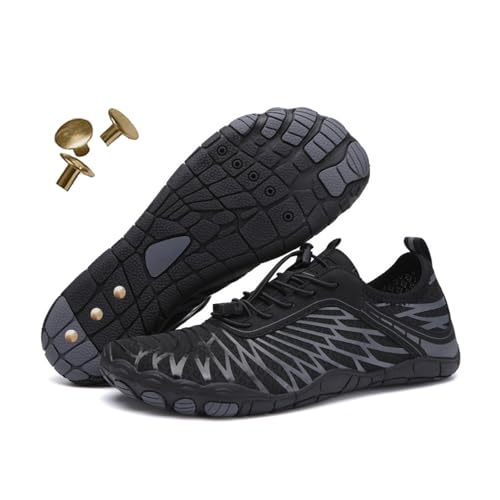 Image of Grounding Shoes with Copper, Barefoot Shoes Women Men, Wide Toe Box Hiking Barefoot Womens, Non-Slip Comfortable Breathable Water Shoes for Walking Running