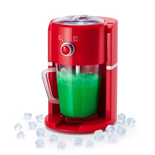 Chef-o-matic Picadora de Hielo Eléctrica Frozen Drinks, Cuchilla Acero Inoxidable, Capacidad 1.1L Granizados, cócteles, Bebidas frías, Combinados, Yogur Helado, 30w