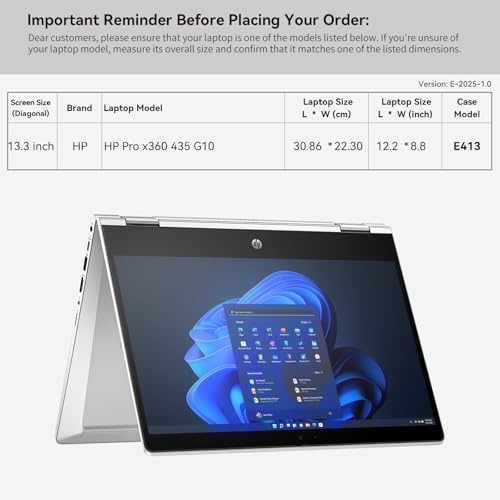 Pochette HP Pro x360 435 G10 Smatree pour déplacements - 2