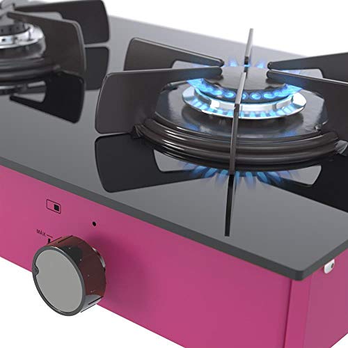 Fogao a Gas Flamalar Vitreo 2q Pink Gás Glp