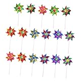 Facilité D'Installation: Chaque moulin à vent jouet est prêt à l'emploi avec un design simple permettant un montage rapide et sans effort, parfait pour des activités ludiques en famille ou en groupe