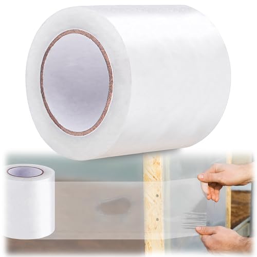 6 Mil Greenhouse Plastic Sheeting Tape,4" x108' Greenhouse Repair Tape