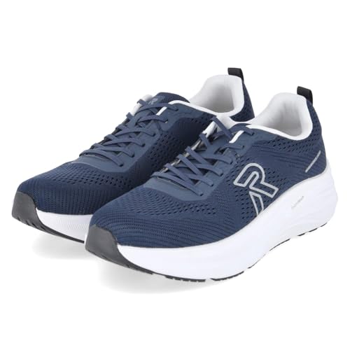 Baskets basses Rieker U4101-14 chaussures textile bleu homme pointure 40