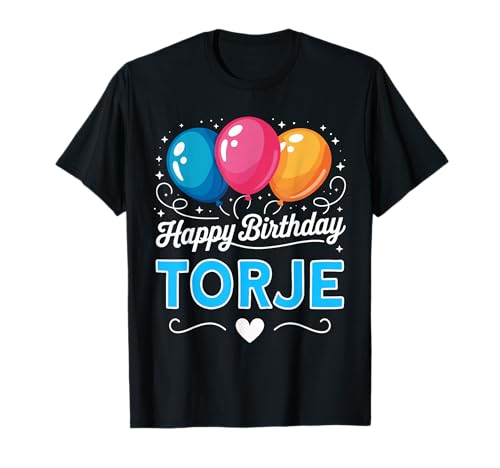 Siete alla ricerca di un regalo di compleanno speciale per Torje? Allora il completo personalizzato con nome e cognome è quello che fa per voi. Un regalo meraviglioso per Torje. Un regalo perfetto per chi compie gli anni a breve.