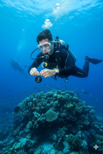 Image of RATIO FreeDiver Helium-Safe Dive Watch Sapphire Crystal Automatic Diver Watch 1000M Water Resistant Diving Watch for Men (White)