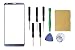 Outer Front Screen Glass Lens Replacement For LG G6 LS993 VS998 H872+Tools (Ice Platinum)