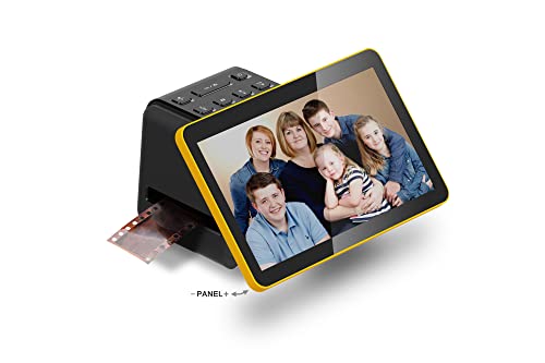 Kodak Slide N Scan Max Digital Film Slide Scanner, Black/Yellow (RODFS70)