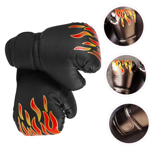 Guantes de boxeo para niños PRETYZOOM de PU resistente y cómodos 2