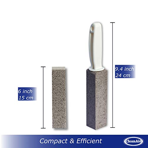 CleanAid Wonderstone - Puimstenen toiletreiniger - Schoonmaaksteen, kalksteenverwijderaar voor badkamer, toilet, douche⦠- Image 5