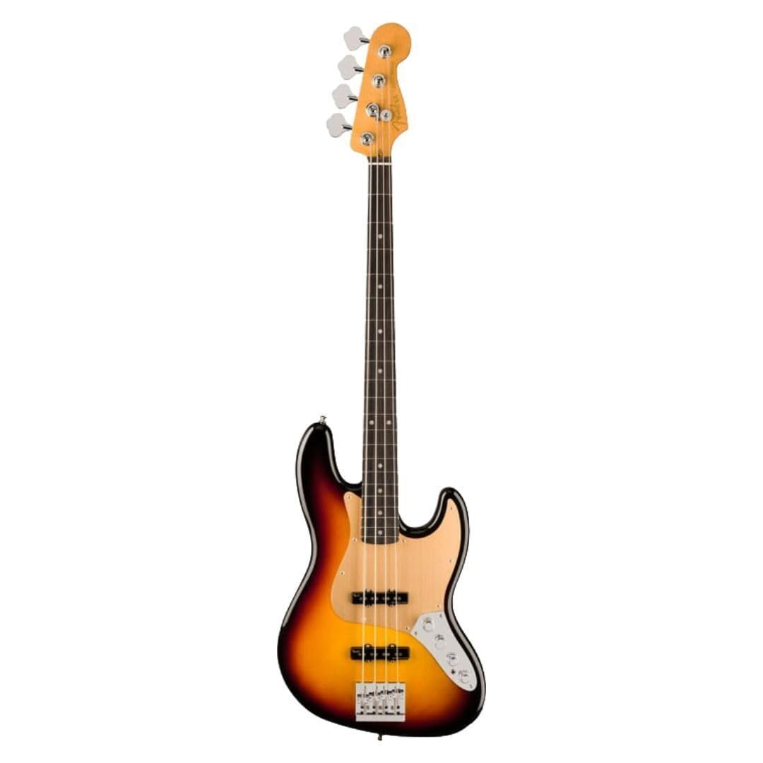 Fender American Ultra II Jazz Bass - Ultraburst, Ebony Fingerboard