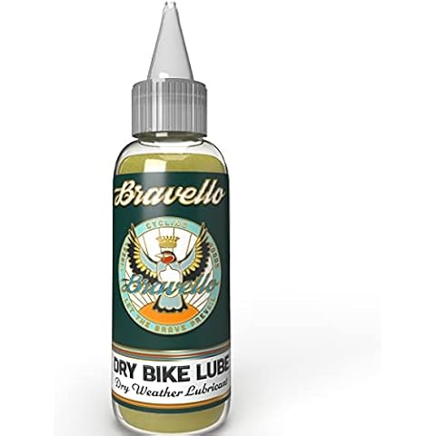 Bravello Dry Chain Lube, bike chain lubricant oil for use in dry weather, suitable for all bicycles, 100 ml Cover