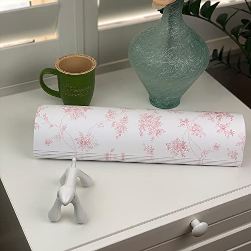 Scentennials Scented Drawer And Shelf Liners - Floral Print - 6 Sheets 16.5 X 22 Inch Non-Adhesive - Perfect For Closet Shelves And Dresser Drawers (Heritage Rose) #TOP3