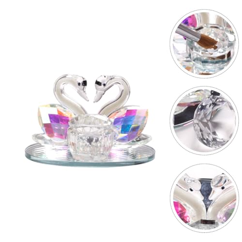 Recipiente Cristal para Nail Art en Forma de Cisne miniatura 7