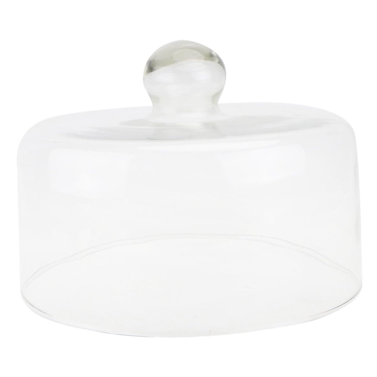 BESPORTBLE Couvercle de Plateau à Gâteau Dôme à Gâteau en Verre Réutilisable Facile à Nettoyer Accessoire Pâtisserie Protection Alimentaire pour Buffet et Activités