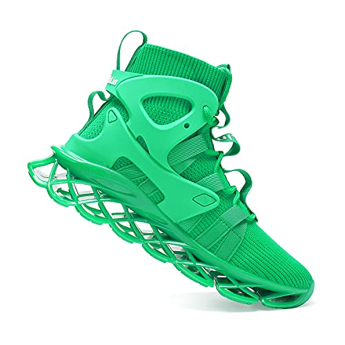 Image of Hello MrLin Men's Running Shoes Non Slip Athletic Tennis Walking Blade Type Sneakers Hip Hop