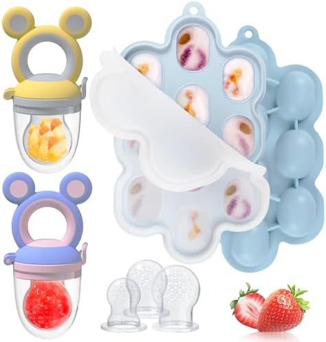 Snag this for a baby shower! 2 Pack Silicone Baby Mesh Feeders-9.99 (reg. 13.99