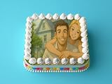 Decorazione per torta + decorazione per torta in stile Ghibli, personalizzabile, per compleanno, matrimonio, festa per bambini e occasioni speciali, decorazione anime giapponese
