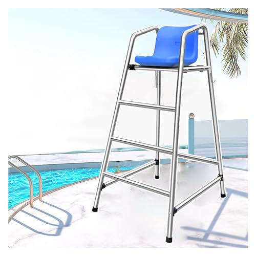 silla de socorrista de piscina Escalera de piscina Equipo de Seguridad Silla de Socorrista, 120/ 150/ 180cm de altura Sillas de salvamento de alta resistencia para Playa de Parque Acuático Comercial c