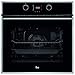 TEKA Einbau-Backofen HLB 840 Glas, Metall, Schwarz, Edelstahl XL, One Size