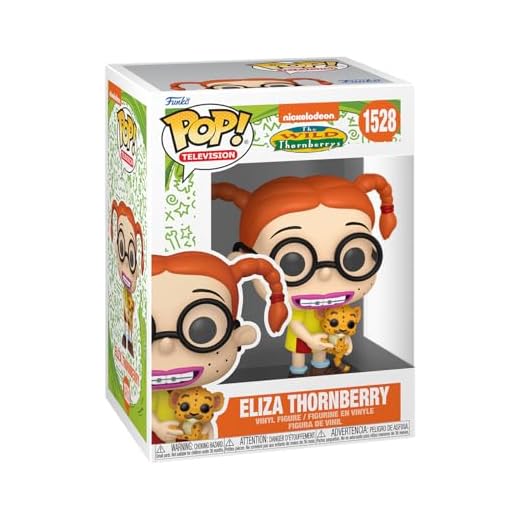 Funko Pop! TV: Nick Rewind - Eliza Thornberry - Nickelodeon Slime - Figurine en Vinyle à Collectionner - Idée de Cadeau - Produits Officiels - Jouets pour Les Enfants et Adultes - Ad Icons Fans