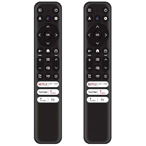 Télécommande de rechange universelle TCL lot double de boîtiers infrarouges fluides sans voix