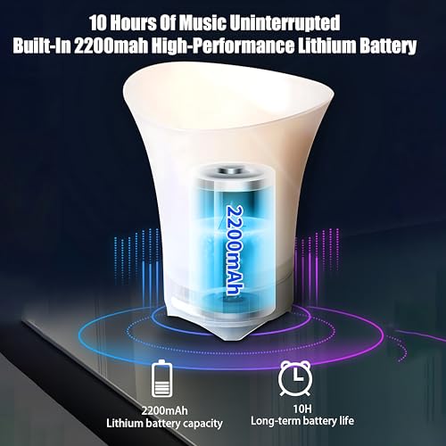 Cubo de hielo LED de 5L y contenedor de bebidas impermeable con luces automáticas 5