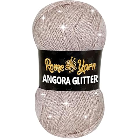 Rome Yarn Angora Glitter Hand Knitting Yarn Cover