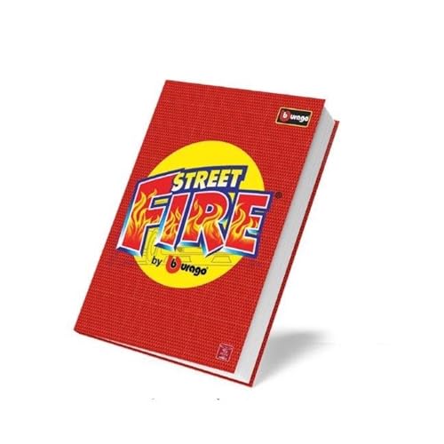 Pigna Tagebuch BBurago Rot, 9 Monate, 320 Seiten, Format 13,2 x 18,3 cm, thematischer Einband mit Auto, exklusive Kollektion BBurago x