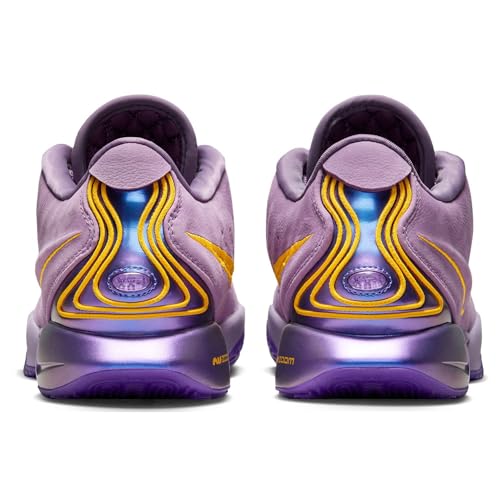 Nike NIKE Lebron XXI Basketball Shoes (FV2345-500, Violet Dust/Purple Cosmos/University Gold) Size 12