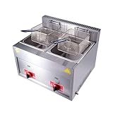 Caratteristiche di sicurezza: include un cestello per friggitrice in acciaio inox, manico cool-touch e coperchio, progettato per evitare ustioni e facilitare la frittura.