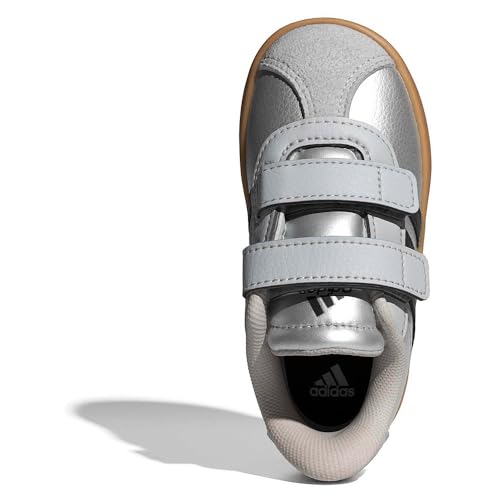 Image of adidas Boys Vl Court 3.0 Slip On Sneakers Shoes Casual - Pink, White