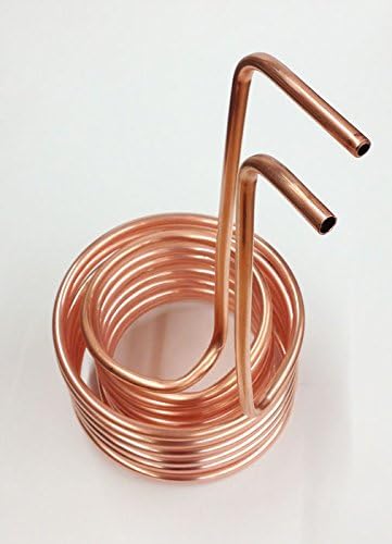 Quick Chill Double Coil Immersion Chiller with 3/8" Tubing, Copper