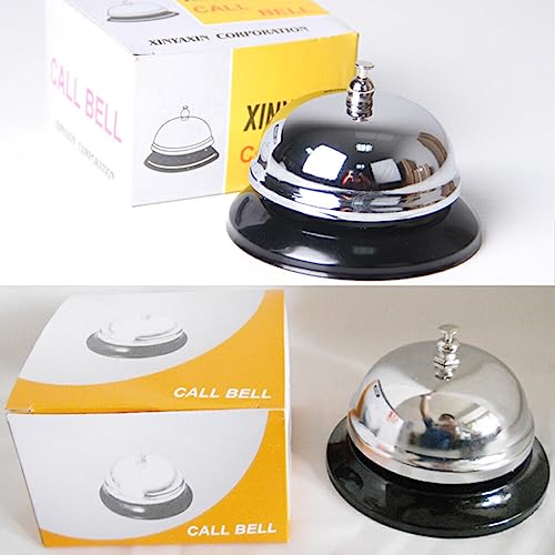 XUSIJAKQ1 Campainha de campainha de barra de mão para campainha de linha de arte em aço inoxidável c