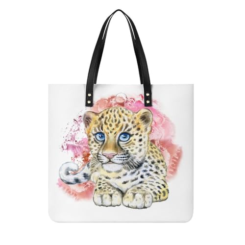 Sac à main shopper léopard affirmez votre style unique lors de vos voyages