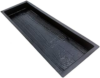 Sparesy Imitation Wood Grain DIY Path Maker Paving Cement Brick Mold Stepping Pavement Road Concrete Mould