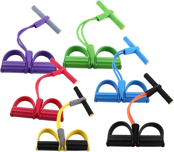 Extensor Elástico para Exercícios | Treinos em Casa Academia | Fortalecimento Muscular –