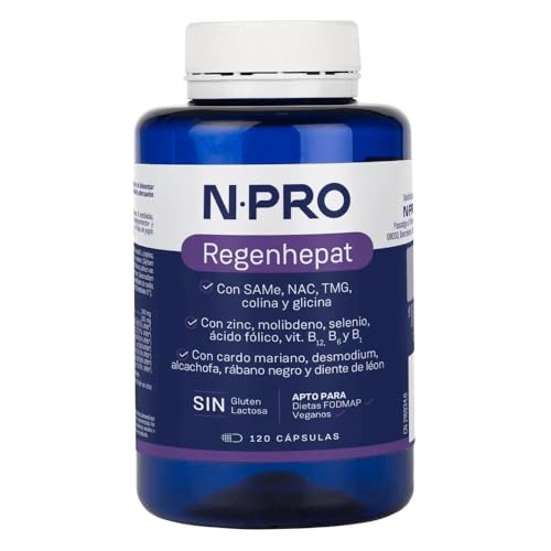 NPro SALUD INTESTINAL Regenhepat 120 Cápsulas