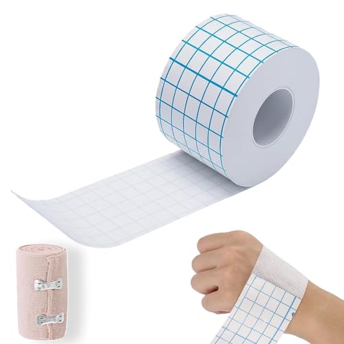 Fixomull Stretch 5 cm x 10 m Fixierpflaster Rolle aus Vliesstoff Hautfreundliches Wasserabweisend Atmungsaktiv mit Eine Elastische Binde Bandage 5cm x 4 5m Zum Befestigen von Pflasterarten