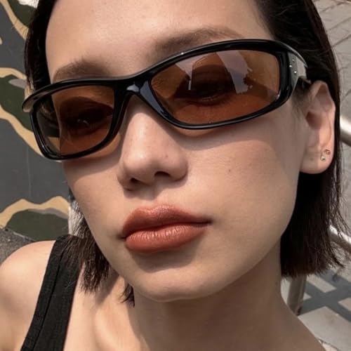 Retro Candy Color Cat Eye Sunglasses Women Fashion Rivets Outdoor Sports Punk Men Trending Sun Glasses3