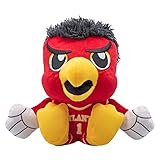 Bleacher Creatures Atlanta Hawks Harry The Hawk Mascot Kuricha Sitting Plush- Soft Chibi Inspired Mascot