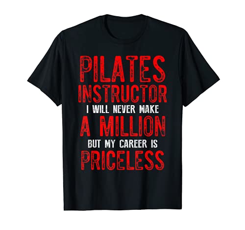 Instructor de Pilates Divertido Entrenador Profesor Camiseta